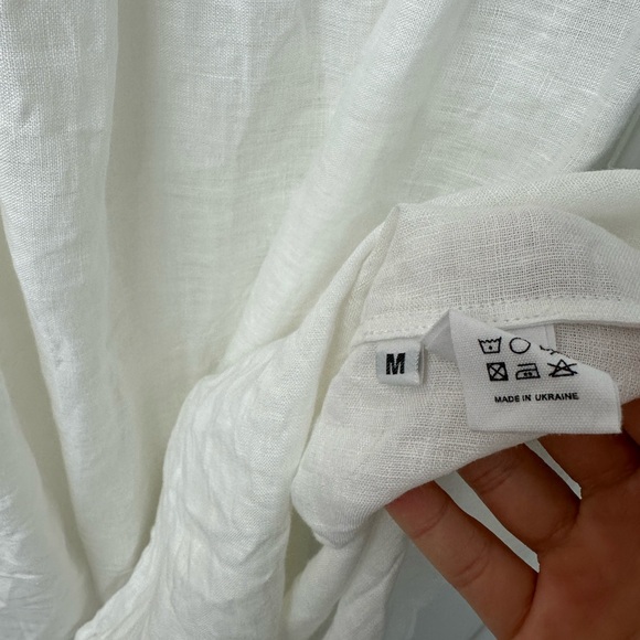 Sleeper Belle linen dress white - Picture 6 of 8